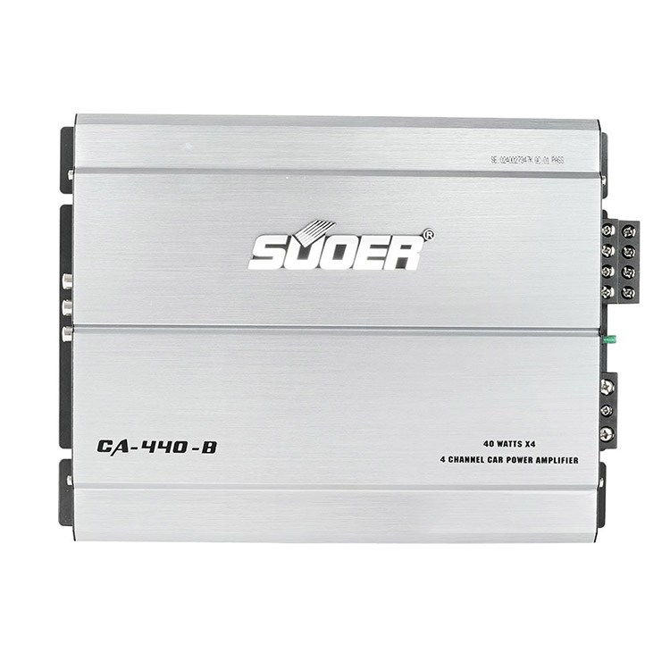 Suoer CA-440-B 4 channel audio auto amplifier car power amplifier