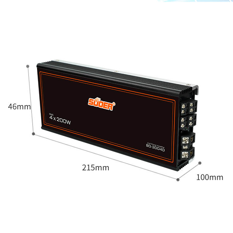 Car Amplifier Class D - BD-200.4